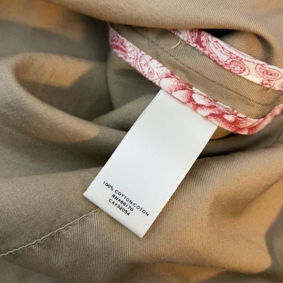 Anthropologie Moulinette Soeurs Khaki Trench Dress 6 - Picture 6 of 7